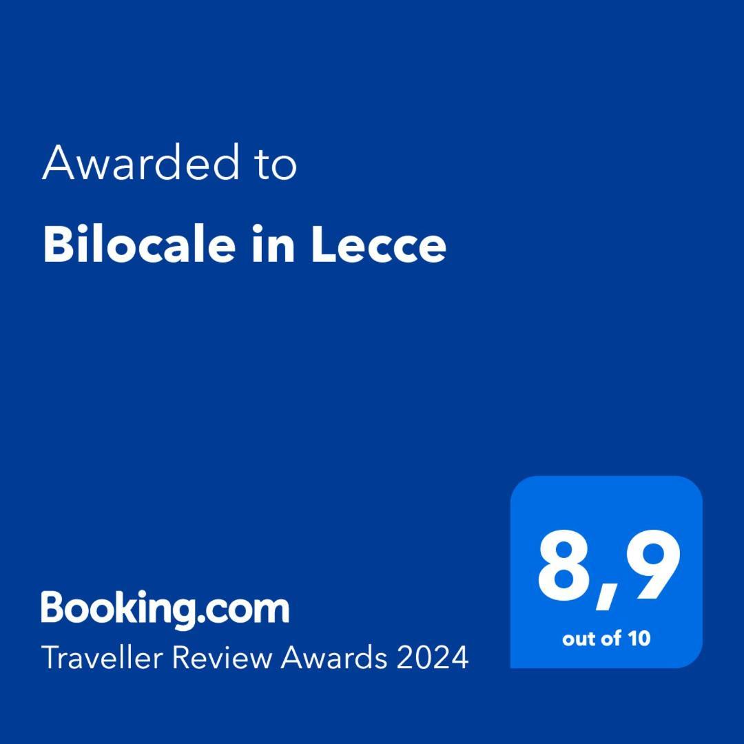 Apartament Bilocale In Lecce Zewnętrze zdjęcie